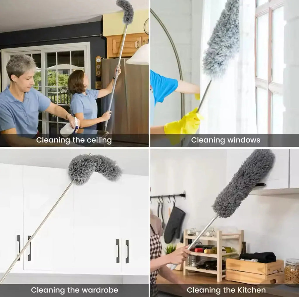 Microfiber Duster  Extension Pole Bazaar Pakistan