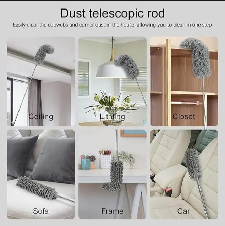 Microfiber Duster  Extension Pole Bazaar Pakistan