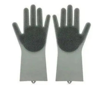 Silicon Washing Gloves Bazaar Pakistan