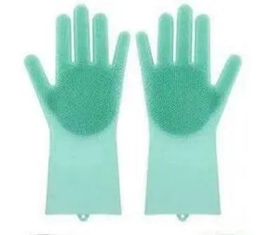 Silicon Washing Gloves Bazaar Pakistan