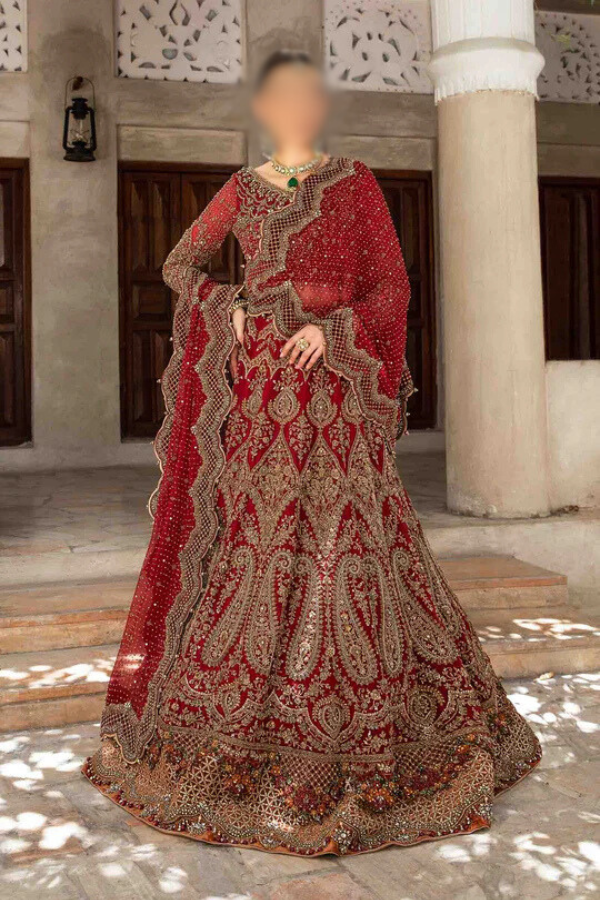 MARIA.B. Unstitched BRIDAL COLLECTION (EX-154)