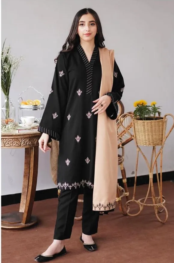 Airjet Dhanak by AISLING - Premium 3PC Unstitched Suit