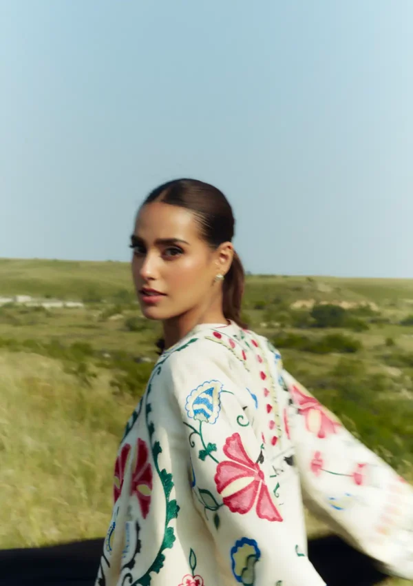 Dhanak Full Heavy Embroidery 3PC Suit - Zara Shahjahan - Image 8