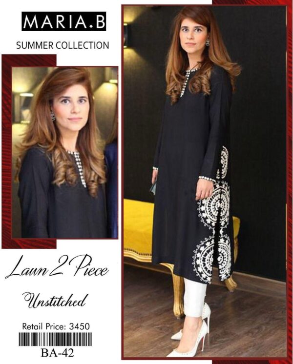 SUMMER COLLECTION – MIX BAMIX 2PC Embroidered Lawn Suit-50+ new designs available! ✨ - Image 19