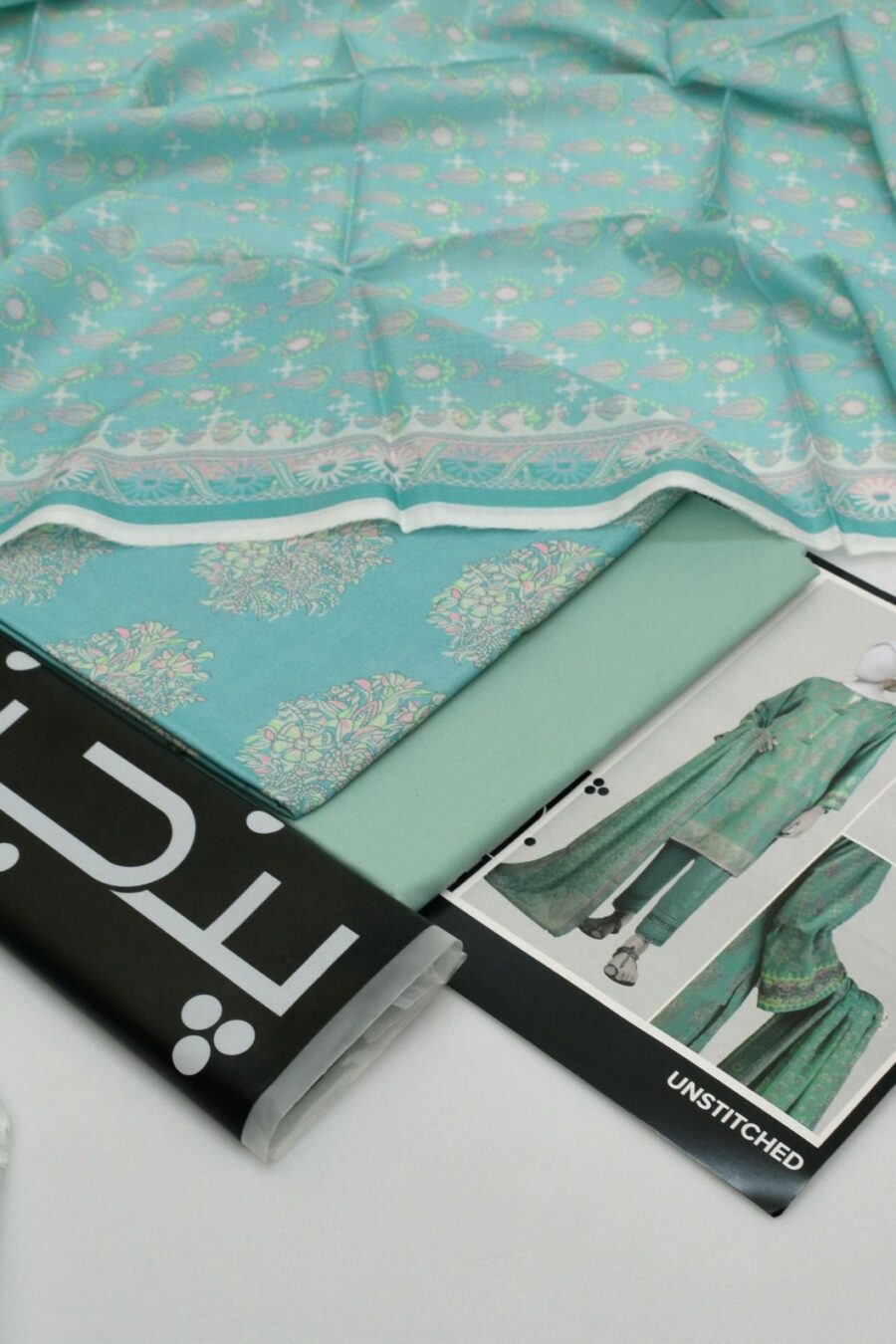 PANJAD BY J. 2025 Digital Printed Lawn Collection - 10-Piece Set