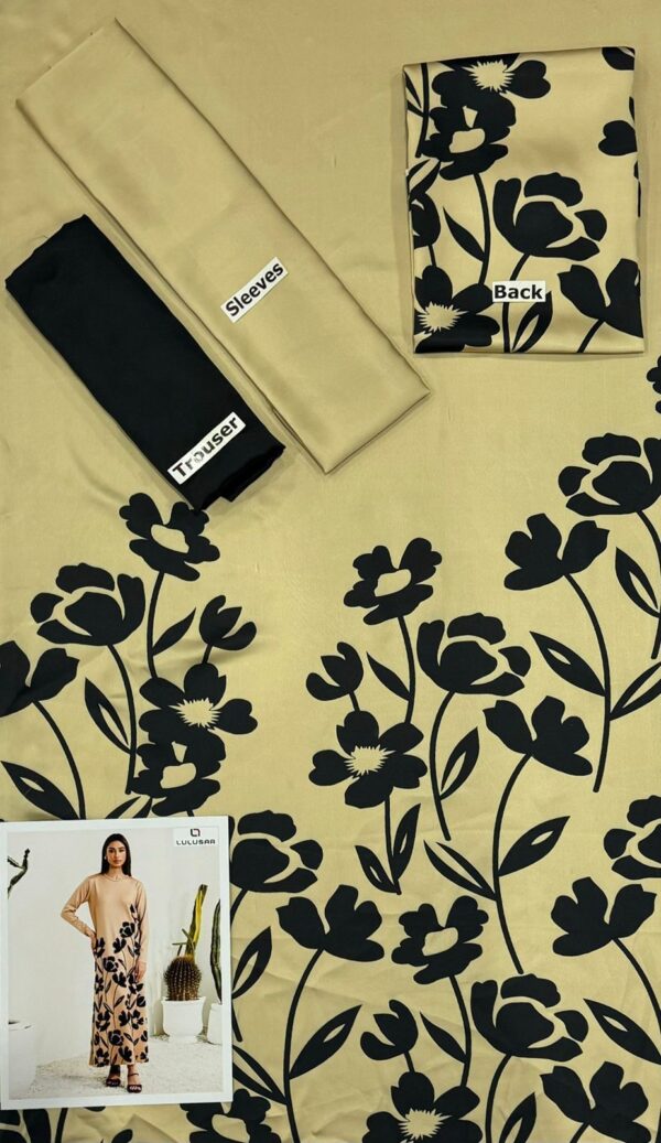 LULUSAR Digital Printed 2-Piece Silk Suit - Image 2