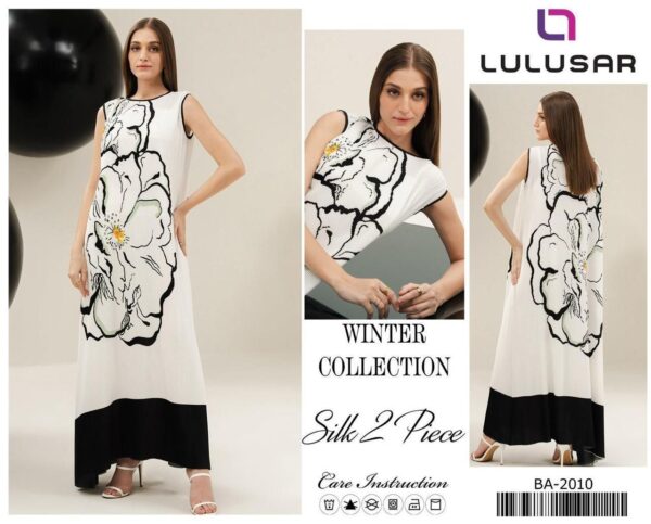 LULUSAR Digital Printed 2-Piece Silk Suit