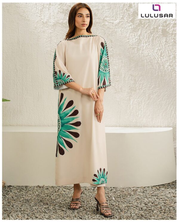 LULUSAR Digital Printed 2-Piece Silk Suit