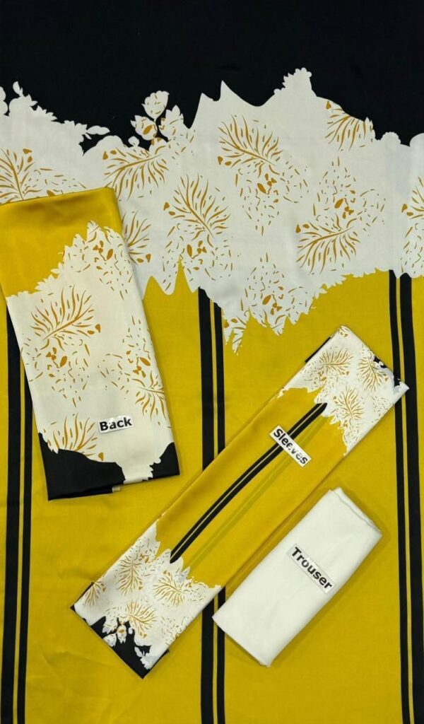 LULUSAR Digital Printed 2-Piece Silk Suit - Image 2
