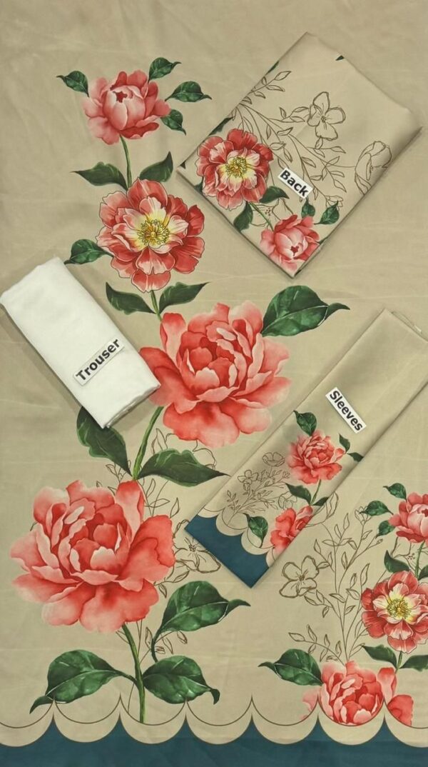 LULUSAR Digital Printed 2-Piece Silk Suit - Image 2