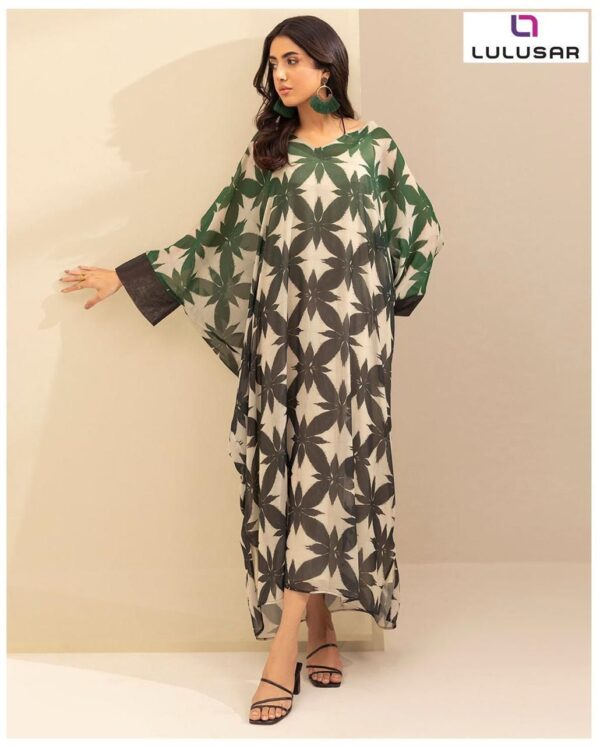 LULUSAR Digital Printed 2-Piece Silk Suit