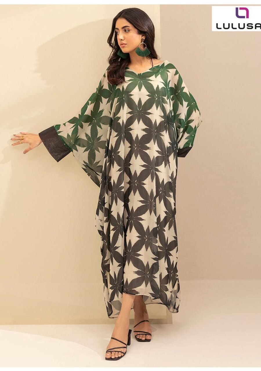 LULUSAR Digital Printed 2-Piece Silk Suit