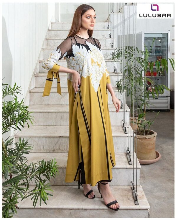 LULUSAR Digital Printed 2-Piece Silk Suit