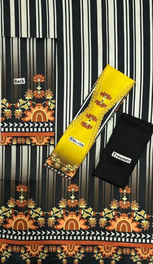 LULUSAR Digital Printed 2-Piece Silk Suit - Image 2