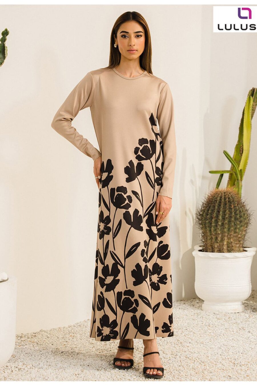 LULUSAR Digital Printed 2-Piece Silk Suit