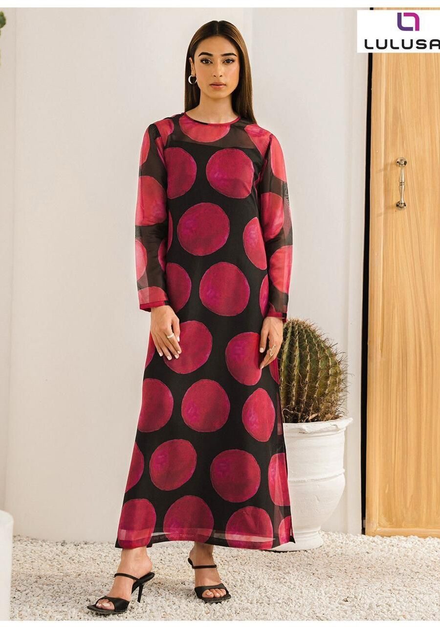 LULUSAR Digital Printed 2-Piece Silk Suit