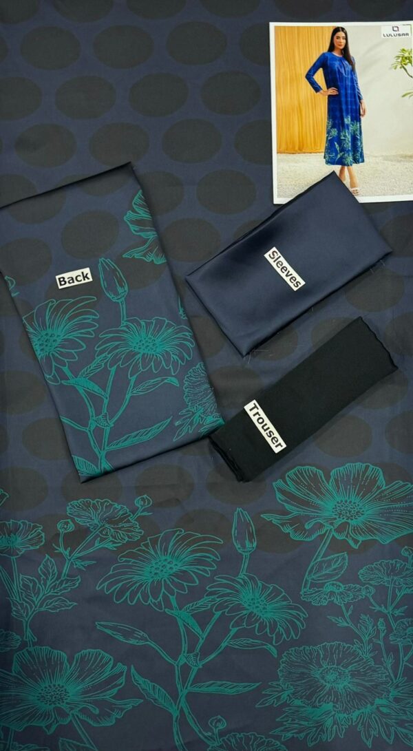 LULUSAR Digital Printed 2-Piece Silk Suit - Image 2