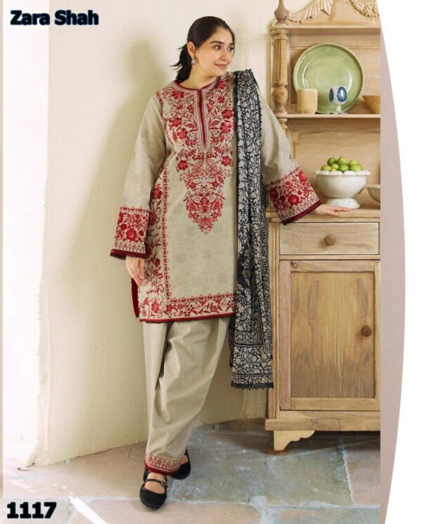 Zara shah 3pc Heavy embdry and Hit article