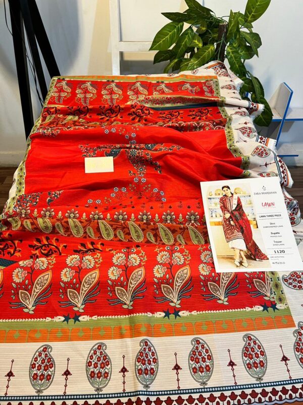 Zara shah 3pc Heavy embdry and Hit article - Image 4