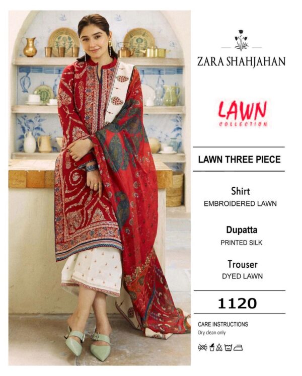 Zara shah 3pc Heavy embdry and Hit article