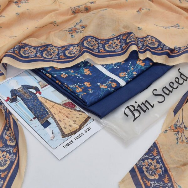 Bin Saeed 20+ Suit bana Dora Opening 2025 Bin Saeed Printed 3pc bana Dora Collection - Image 29