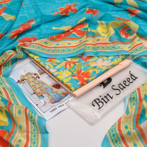 Bin Saeed 20+ Suit bana Dora Opening 2025 Bin Saeed Printed 3pc bana Dora Collection - Image 17