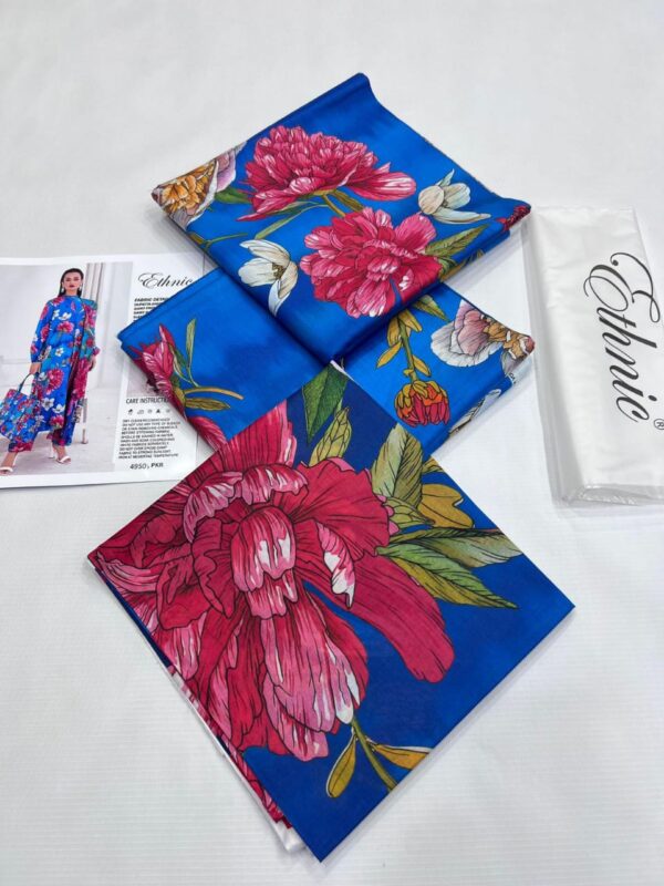 ETHNIC - AIRJET LAWN DIGITAL PRINT ALLOVER 3PC VOLUME - Image 2