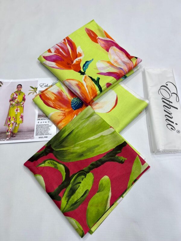 ETHNIC - AIRJET LAWN DIGITAL PRINT ALLOVER 3PC VOLUME - Image 9