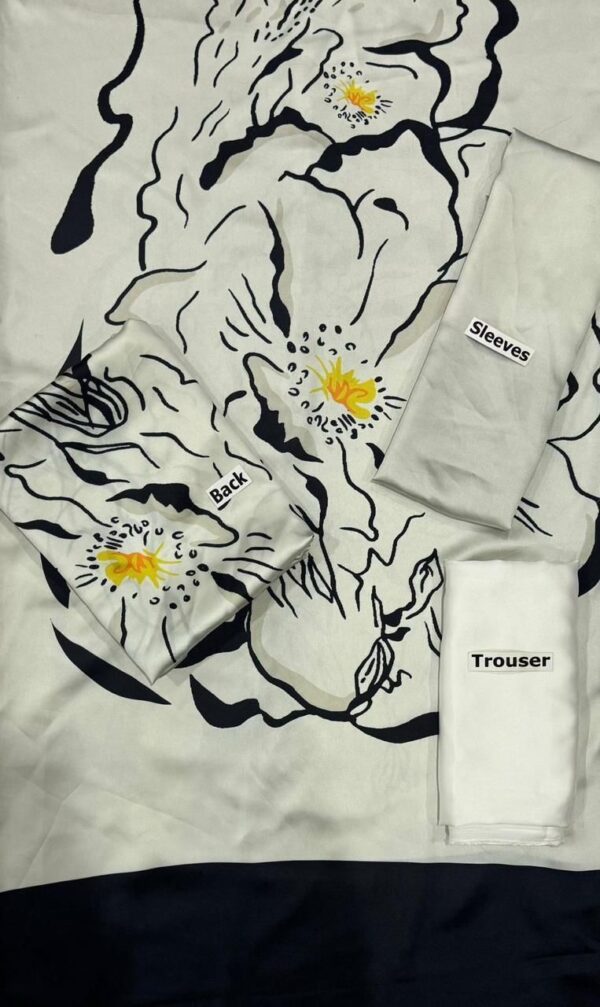 LULUSAR Digital Printed 2-Piece Silk Suit - Image 2