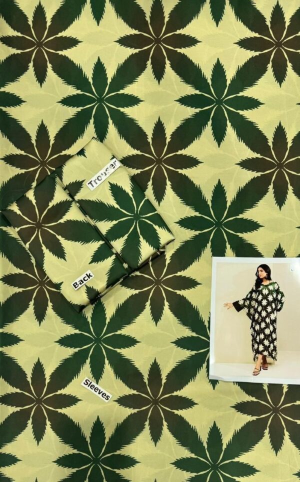 LULUSAR Digital Printed 2-Piece Silk Suit - Image 2