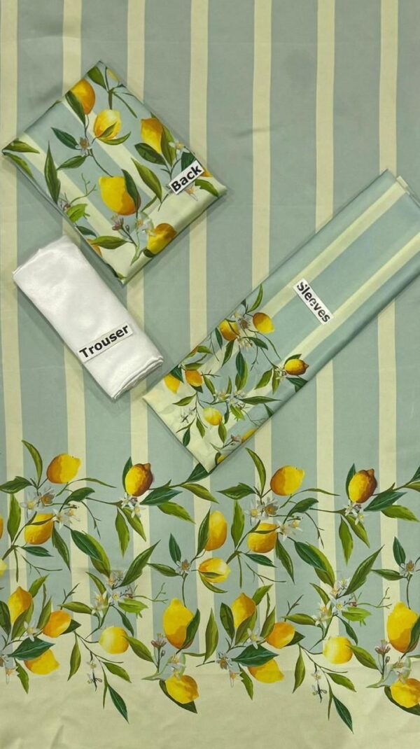 LULUSAR Digital Printed 2-Piece Silk Suit - Image 2