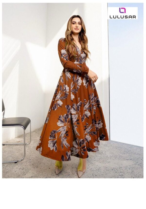 LULUSAR Digital Printed 2-Piece Silk Suit