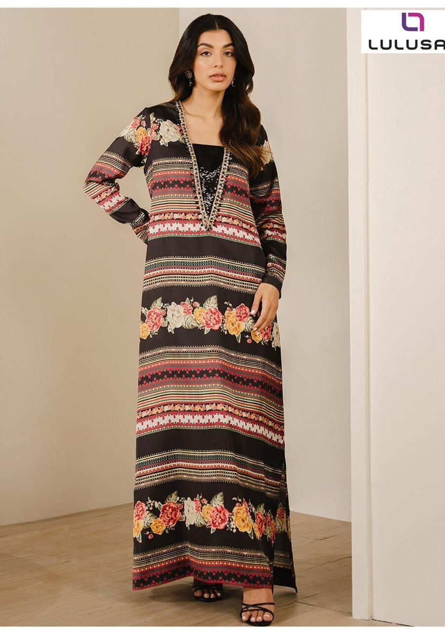 LULUSAR Digital Printed 2-Piece Silk Suit