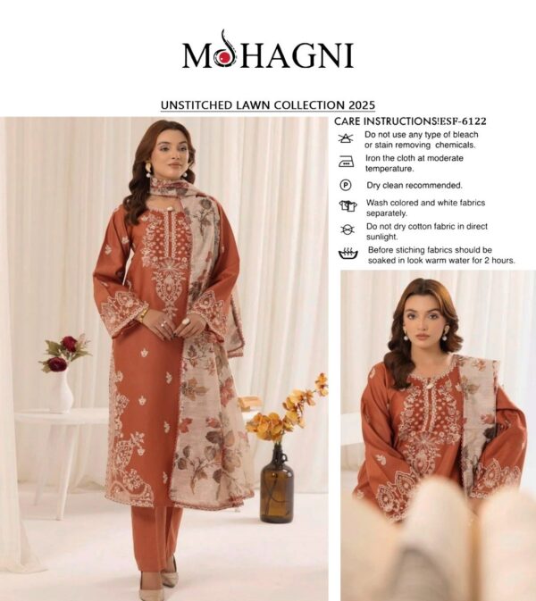 Zara shahjahan*⚡
☑️ *Front Embroidered*🌟
☑️ *Sleeves Embroidered*