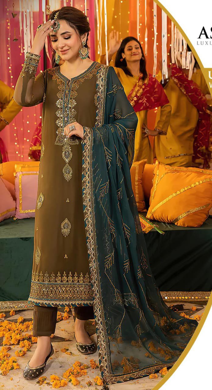 Asim Jofa 3-Piece
Fabric:- Export Quality LAWN 90/70