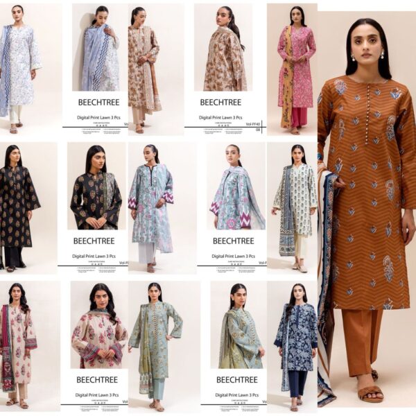 BEECHTRRE AIRJET LAWN DIGITAL PRINT ALLOVER VOLUME 3Pc*
VOL:FF40