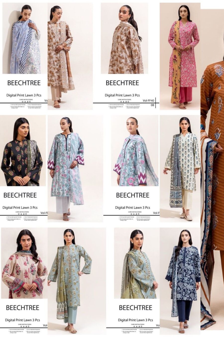 BEECHTRRE AIRJET LAWN DIGITAL PRINT ALLOVER VOLUME 3Pc*
VOL:FF40