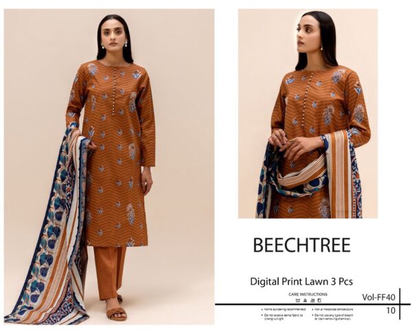 BEECHTRRE AIRJET LAWN DIGITAL PRINT ALLOVER VOLUME 3Pc*
VOL:FF40 - Image 6