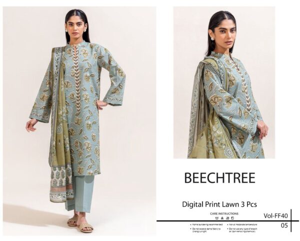 BEECHTRRE AIRJET LAWN DIGITAL PRINT ALLOVER VOLUME 3Pc*
VOL:FF40 - Image 7