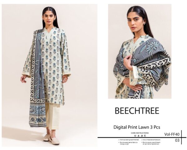 BEECHTRRE AIRJET LAWN DIGITAL PRINT ALLOVER VOLUME 3Pc*
VOL:FF40 - Image 8