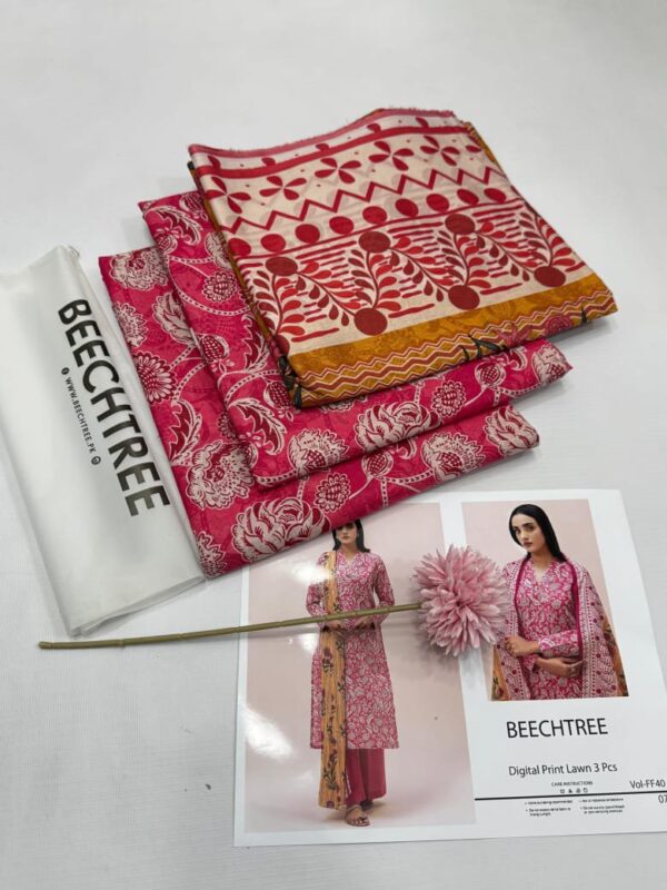 BEECHTRRE AIRJET LAWN DIGITAL PRINT ALLOVER VOLUME 3Pc*
VOL:FF40 - Image 2