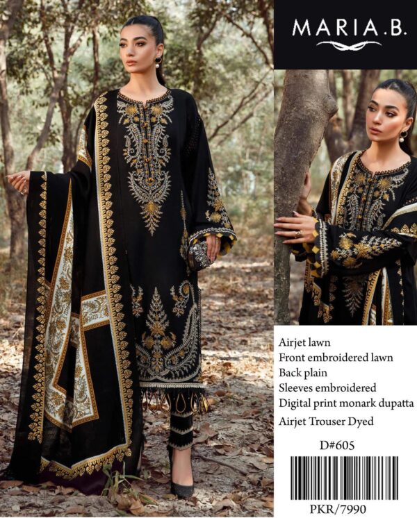 MARIA B LAWN  WITH  DIGITAL MONAR DUPATTA